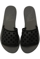 【マルティニーク/martinique】の【AncientGreekSandals】シアードットサンダル 人気、トレンドファッション・服の通販 founy(ファニー) ファッション Fashion レディースファッション Fashion for Women サンダル Sandals, Summer Shoes シアー Sheer, See-Through スリッパ Slippers, Room Shoes ドット Polka Dot, Dot Pattern フェミニン Feminine, Girly フラット Flat, Flat Shoes |ID:prp329100001842882