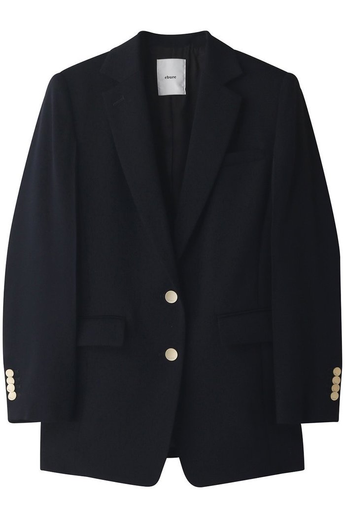 【エブール/ebure】のライトドライウール 2釦シングルジャケット インテリア・キッズ・メンズ・レディースファッション・服の通販 founy(ファニー) https://founy.com/ ファッション Fashion レディースファッション Fashion for Women アウター Coat / Outerwear Collection レディースジャケット・軽アウター Jackets ジャケット Jacket, Outerwear スマート Smart, Elegant テーラード Tailored, Tailored Fit エレガント 上品 Elegant 再入荷 Restock / Back in Stock 定番 Standard, Basic Item |ID: prp329100001842924 ipo3291000000035960628