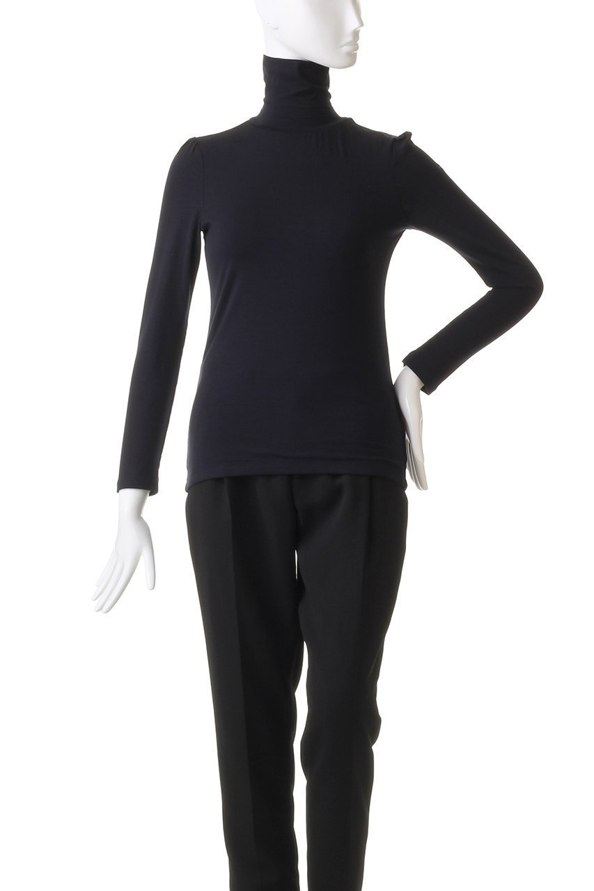 【ボーダーズ アット バルコニー/BORDERS at BALCONY】のハイネックトップ 人気、トレンドファッション・服の通販 founy(ファニー) 　ファッション　Fashion　レディースファッション　Fashion for Women　トップス・カットソー　Cut & Sew Tops　シャツ・ブラウス・オフィスカジュアル　Elegant Blouses & Button-Ups　ロングTシャツ・Tシャツ　Longline T-Shirts & Tees　カットソー・ベーシックTシャツ　Cut-and-Sewn Tops / Stretch Tees & Basics　シンプル　Simple, Minimal　スリーブ　Sleeve, Long Sleeve / Short Sleeve　タートル　Turtleneck, Turtle Collar　タートルネック　Turtleneck, High Neck　トレンド　Trend, Trending Now　ハイネック　High Neck, Mock Neck　ロング　Long, Long-Length　定番　Standard, Basic Item　A/W・秋冬　Autumn/Winter　other-2|ID: prp329100001868571 ipo3291000000035422203