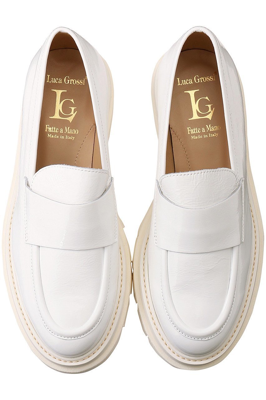 【ルカグロッシ/LucaGrossi】の厚底コインローファー 人気、トレンドファッション・服の通販 founy(ファニー) 　ファッション　Fashion　レディースファッション　Fashion for Women　おすすめ　Recommended / Our Picks　シューズ　Shoes, Footwear　フラット　Flat, Flat Shoes　ベーシック　Basic, Essential　マニッシュ　Mannish, Boyish　厚底　Platform Shoes　other-4|ID: prp329100001932209 ipo3291000000032883423