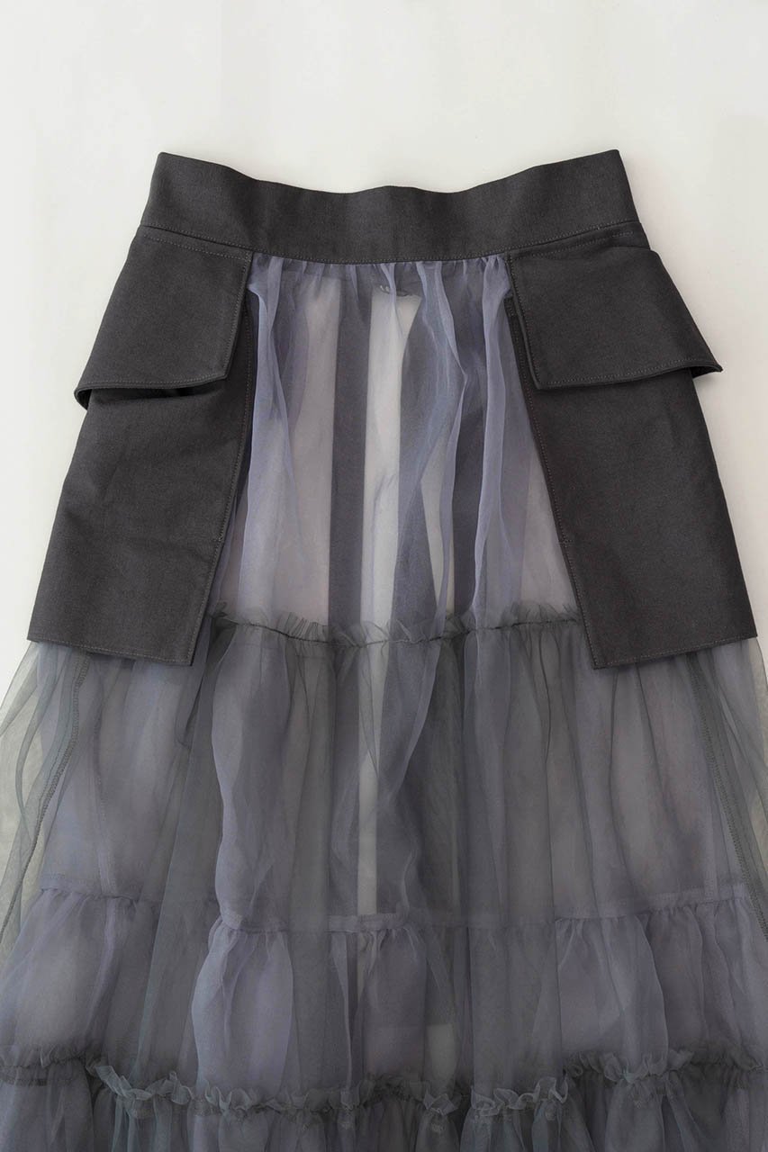 【メゾンスペシャル/MAISON SPECIAL】のチュールティアードベルトスカート 人気、トレンドファッション・服の通販 founy(ファニー) ファッション Fashion レディースファッション Fashion for Women スカート Skirts ベルト&ウエストマーク Belts & Waist Accessories アクセサリー Fashion Accessories オーガンジー Organza Fabric シアー Sheer, See-Through チュール Tulip, Tulip Motif フレア Flare, Flared ポケット Pocket, Pocket Detail マキシ Maxi, Full Length other-6|ID: prp329100001932375 ipo3291000000036125249