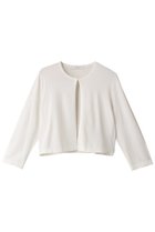 【アナイ/ANAYI】のレーヨンナイロン天竺クルーネックカーディガン ホワイト|ID: prp329100001935893 ipo3291000000036797966