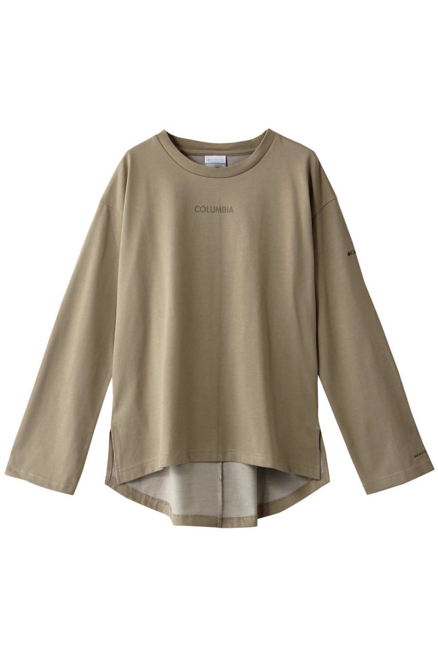 【コロンビア/Columbia】のウィメンズトゥリースワローロングスリーブTシャツ インテリア・キッズ・メンズ・レディースファッション・服の通販 founy(ファニー) 　ファッション　Fashion　レディースファッション　Fashion for Women　トップス・カットソー　Cut & Sew Tops　シャツ・ブラウス・オフィスカジュアル　Elegant Blouses & Button-Ups　ロングTシャツ・Tシャツ　Longline T-Shirts & Tees　スポーツウェア　Functional & Stylish Sportswear　スポーツ トップス　Athletic Tops / Workout Tops / Training Shirts　シンプル　Simple, Minimal　スポーツ　Sports, Activewear　スリーブ　Sleeve, Long Sleeve / Short Sleeve　ロング　Long, Long-Length　長袖　Long Sleeve, Full Sleeve　カーキ|ID: prp329100001941635 ipo3291000000035657014