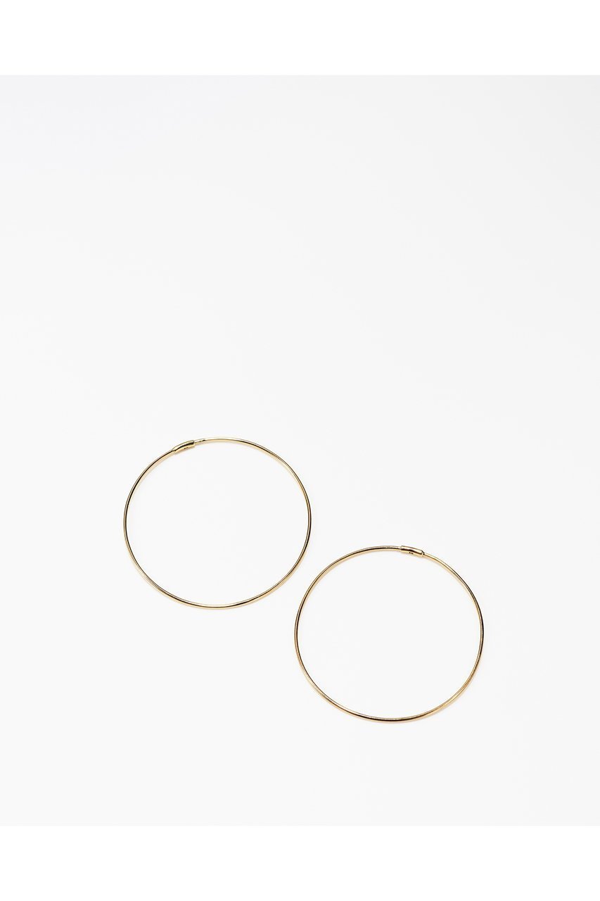 【ジジ/GIGI】の【受注生産】Solid hoop ピアス 45mm インテリア・キッズ・メンズ・レディースファッション・服の通販 founy(ファニー) 　ファッション　Fashion　レディースファッション　Ladies' Fashion Online　ジュエリー　Jewelry　リング　Fashion Rings　イヤリング　Hoop, Drop & Clip Earrings　イヤリング　Earrings　シェイプ　Shape　シンプル　Simple　フープ　Hoop　ゴールド|ID: prp329100001947001 ipo3291000000031301881