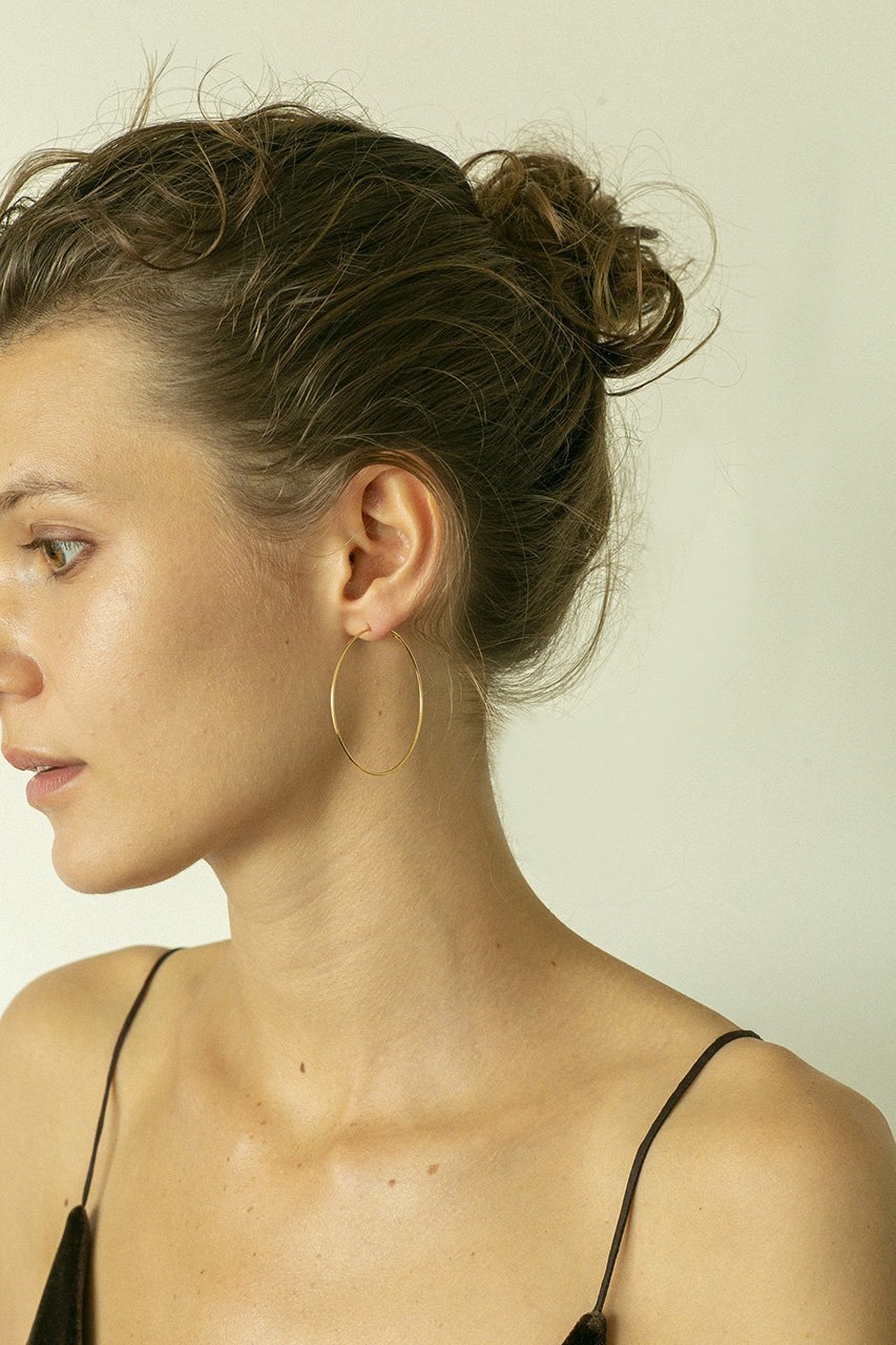 【ジジ/GIGI】の【受注生産】Solid hoop ピアス 45mm 人気、トレンドファッション・服の通販 founy(ファニー) 　ファッション　Fashion　レディースファッション　Ladies' Fashion Online　ジュエリー　Jewelry　リング　Fashion Rings　イヤリング　Hoop, Drop & Clip Earrings　イヤリング　Earrings　シェイプ　Shape　シンプル　Simple　フープ　Hoop　other-3|ID: prp329100001947001 ipo3291000000031322959