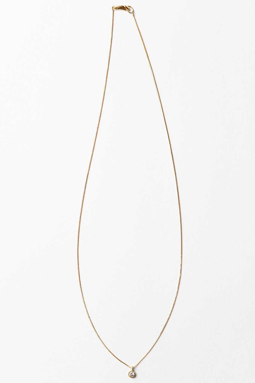 【ジジ/GIGI】の【受注生産】Dew ネックレス インテリア・キッズ・メンズ・レディースファッション・服の通販 founy(ファニー) 　ファッション　Fashion　レディースファッション　Fashion for Women　ジュエリー　Jewelry　ネックレス　Necklaces & Pendants　ジュエリー　Jewelry, Accessories　ダイヤモンド　Diamond, Brilliant Cut　チェーン　Chain, Chain Strap　ネックレス　Necklace, Pendant Necklace　ボックス　Boxy, Box Shape　定番　Standard, Basic Item　ゴールド|ID: prp329100001947005 ipo3291000000036039759