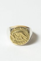 【ジジ/GIGI】のRoman coin シグネットリング(Romulus and Rumus) シルバー×ゴールド|ID: prp329100001947009 ipo3291000000026207146