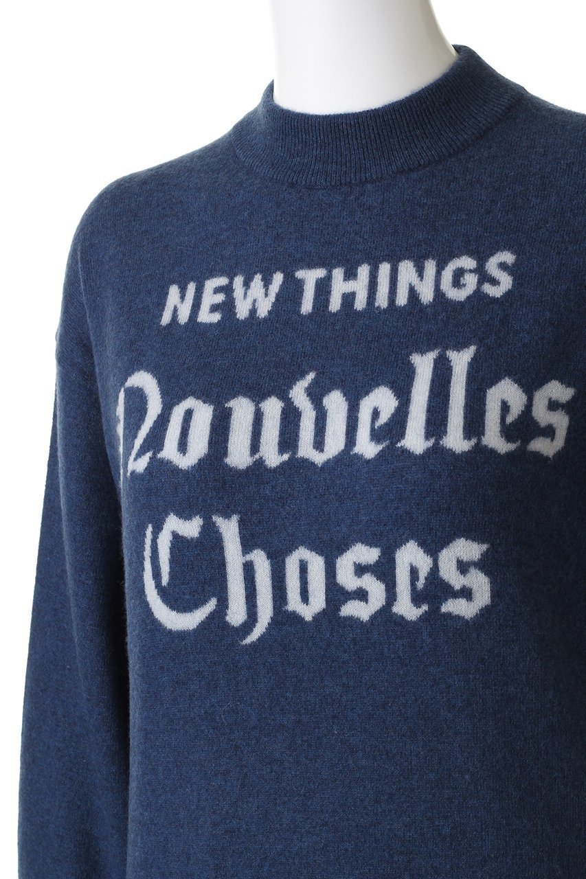 【エリオポール/heliopole】のNEW THINGs INTARSIA C/N PO 人気、トレンドファッション・服の通販 founy(ファニー) 　ファッション　Fashion　レディースファッション　Fashion for Women　トップス・カットソー　Cut & Sew Tops　ニット　Knit Tops & Sweaters　カジュアルプルオーバー・ニットトップス　Pullovers & Knit Tops / Casual Pullovers　ベーシック　Basic, Essential　モックネック　Mock Neck, Short Turtleneck　other-5|ID: prp329100001951963 ipo3291000000032963354