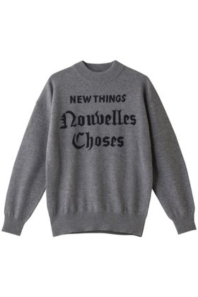 【エリオポール/heliopole】のNEW THINGs INTARSIA C/N PO 人気、トレンドファッション・服の通販 founy(ファニー) ファッション Fashion レディースファッション Fashion for Women トップス・カットソー Cut & Sew Tops ニット Knit Tops & Sweaters カジュアルプルオーバー・ニットトップス Pullovers & Knit Tops / Casual Pullovers ベーシック Basic, Essential モックネック Mock Neck, Short Turtleneck |ID:prp329100001951963