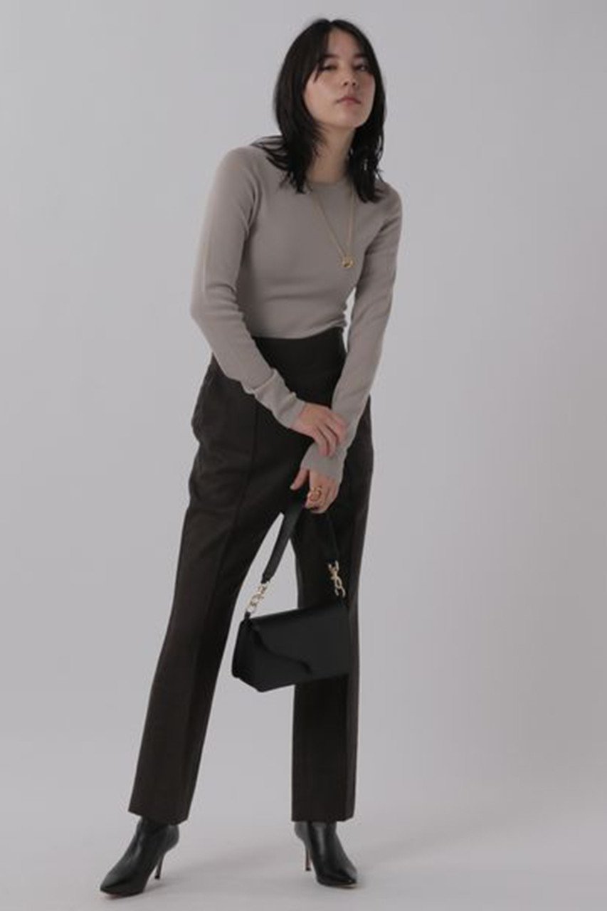 【カオス/Chaos】の18G梳毛クルーネックニットプルオーバー 人気、トレンドファッション・服の通販 founy(ファニー) 　ファッション　Fashion　レディースファッション　Fashion for Women　トップス・カットソー　Cut & Sew Tops　ニット　Knit Tops & Sweaters　カジュアルプルオーバー・ニットトップス　Pullovers & Knit Tops / Casual Pullovers　バランス　Balance, Style Balance　再入荷　Restock / Back in Stock　 other-1|ID: prp329100001957277 ipo3291000000035274333