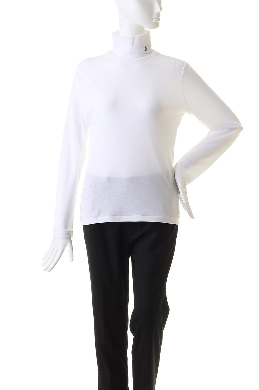 【アンティパスト/ANTIPAST】のコットンフライスハイネックTシャツ with BEE 人気、トレンドファッション・服の通販 founy(ファニー) ファッション Fashion レディースファッション Fashion for Women トップス・カットソー Cut & Sew Tops シャツ・ブラウス・オフィスカジュアル Elegant Blouses & Button-Ups ロングTシャツ・Tシャツ Longline T-Shirts & Tees カットソー・ベーシックTシャツ Cut-and-Sewn Tops / Stretch Tees & Basics インナー Innerwear シンプル Simple, Minimal スタイリッシュ Stylish, Fashionable スリーブ Sleeve, Long Sleeve / Short Sleeve ハイネック High Neck, Mock Neck ロング Long, Long-Length 定番 Standard, Basic Item other-2|ID: prp329100001973172 ipo3291000000032847593