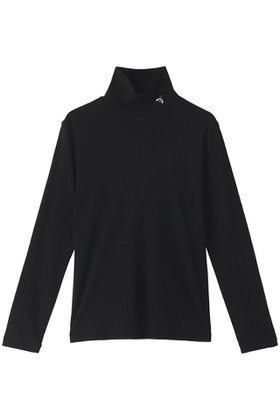 【アンティパスト/ANTIPAST】のコットンフライスハイネックTシャツ with BEE 人気、トレンドファッション・服の通販 founy(ファニー) ファッション Fashion レディースファッション Fashion for Women トップス・カットソー Cut & Sew Tops シャツ・ブラウス・オフィスカジュアル Elegant Blouses & Button-Ups ロングTシャツ・Tシャツ Longline T-Shirts & Tees カットソー・ベーシックTシャツ Cut-and-Sewn Tops / Stretch Tees & Basics インナー Innerwear シンプル Simple, Minimal スタイリッシュ Stylish, Fashionable スリーブ Sleeve, Long Sleeve / Short Sleeve ハイネック High Neck, Mock Neck ロング Long, Long-Length 定番 Standard, Basic Item |ID:prp329100001973172