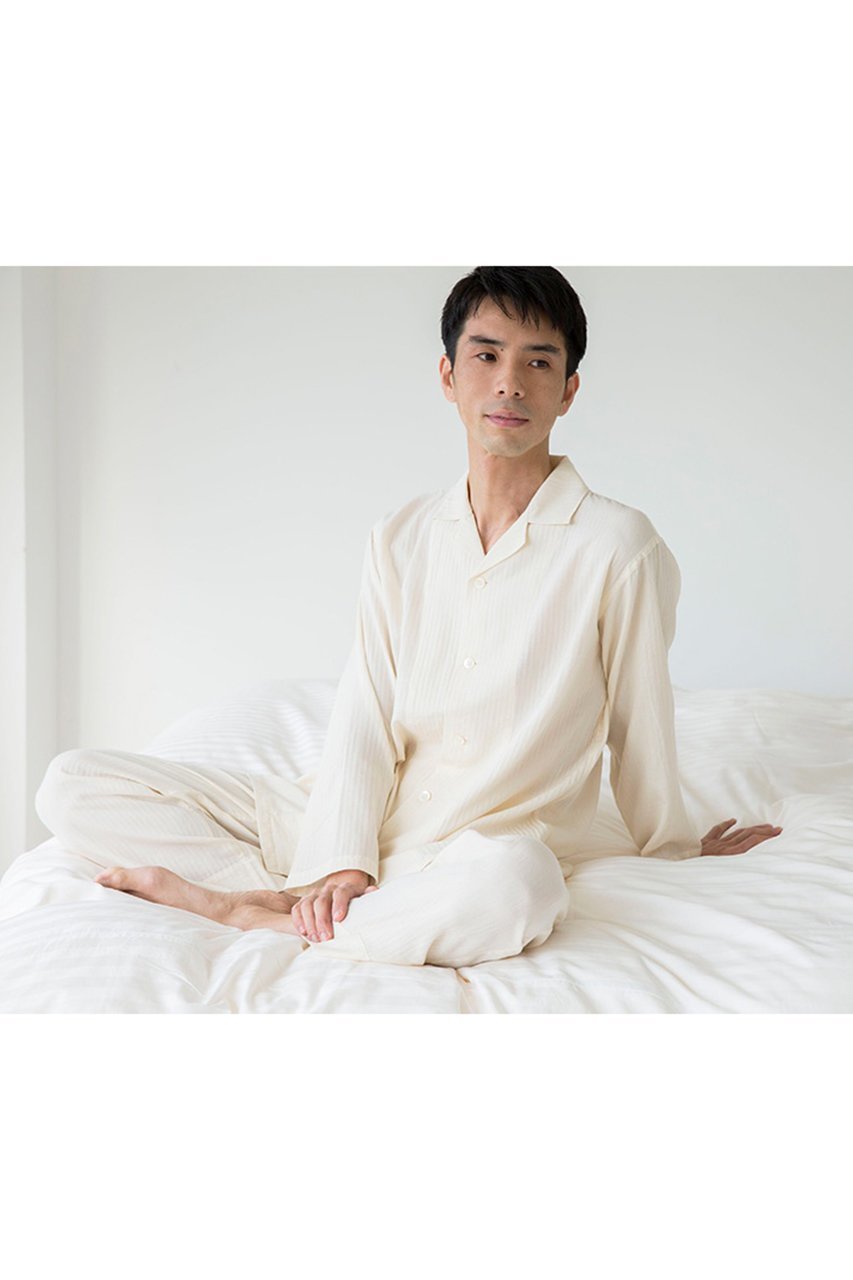 【プリスティン/PRISTINE / MEN】の【MEN】ヘリンボンメンズパジャマ 人気、トレンドファッション・服の通販 founy(ファニー) 　ファッション　Fashion　メンズファッション　Fashion for Men　とろみ　Fluid, Flowy Fabric　シンプル　Simple, Minimal　パジャマ　Pajamas, Sleepwear　other-7|ID: prp329100001980199 ipo3291000000032832398