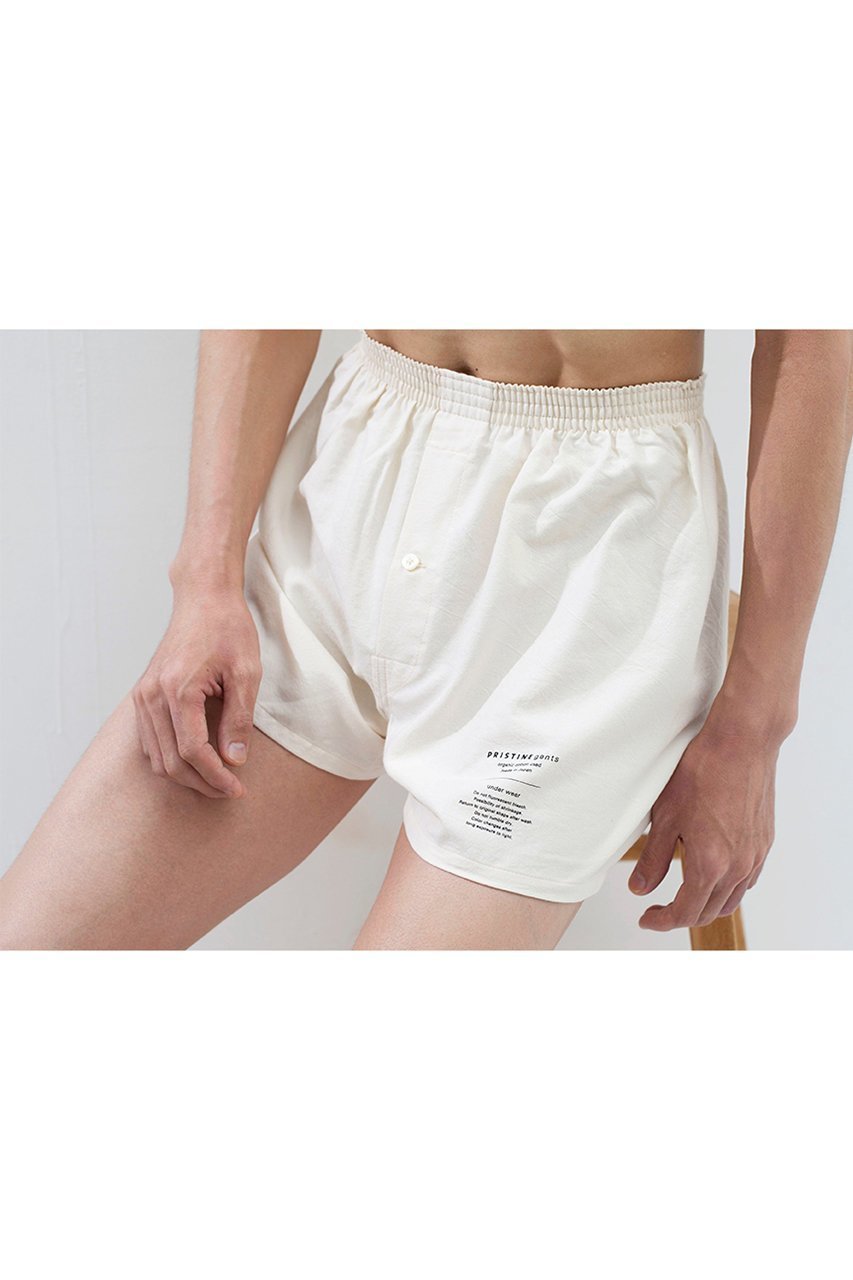 【プリスティン/PRISTINE / MEN】の【MEN】オールオーガニック綾織トランクス 人気、トレンドファッション・服の通販 founy(ファニー) 　ファッション　Fashion　メンズファッション　Fashion for Men　おすすめ　Recommended / Our Picks　アンダー　Underwear Essentials　ショーツ　Shorts, Short Pants　シンプル　Simple, Minimal　other-4|ID: prp329100001980201 ipo3291000000035617469