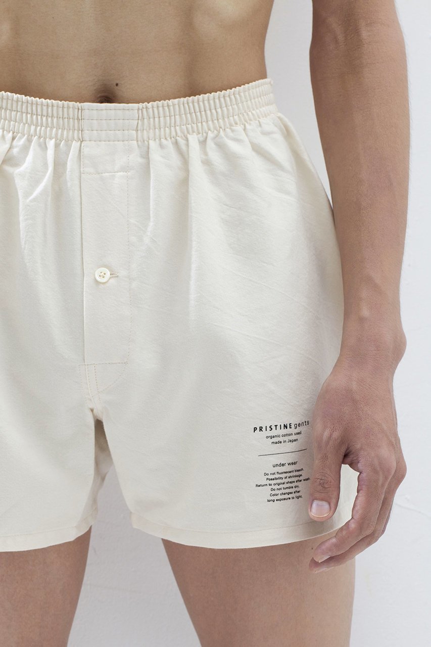 【プリスティン/PRISTINE / MEN】の【MEN】オールオーガニック綾織トランクス 人気、トレンドファッション・服の通販 founy(ファニー) 　ファッション　Fashion　メンズファッション　Fashion for Men　おすすめ　Recommended / Our Picks　アンダー　Underwear Essentials　ショーツ　Shorts, Short Pants　シンプル　Simple, Minimal　other-5|ID: prp329100001980201 ipo3291000000035617470