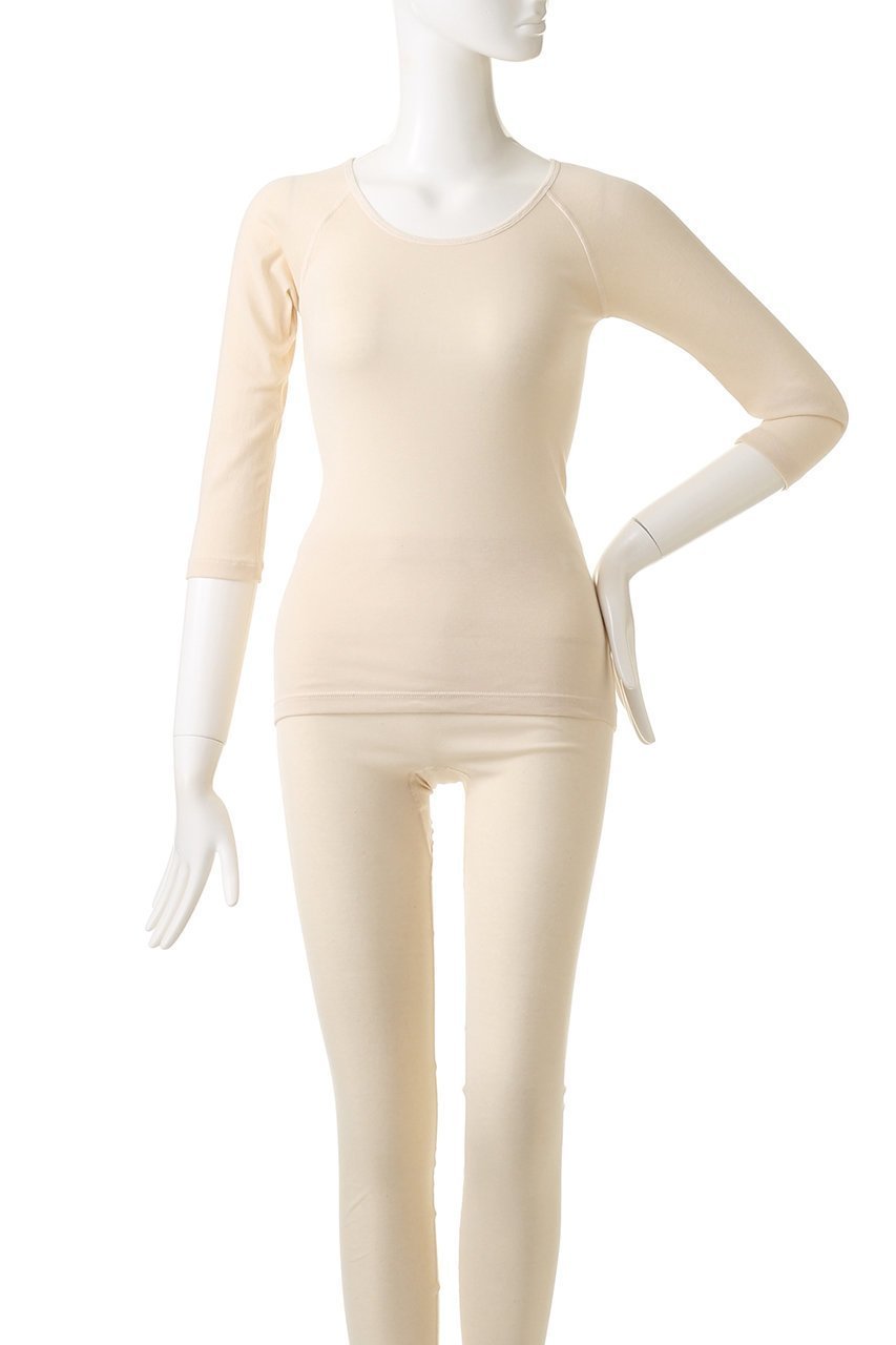 【プリスティン/PRISTINE】のプリント付セーターイン7分袖ラグラン 人気、トレンドファッション・服の通販 founy(ファニー) 　ファッション　Fashion　レディースファッション　WOMEN　トップス・カットソー　Tops/Tshirt　インナー　Inner　セーター　Sweater　パジャマ　Pajamas　プリント　Print　定番　Standard　A/W・秋冬　Aw・Autumn/Winter・Fw・Fall-Winter　other-2|ID: prp329100001980207 ipo3291000000031426749