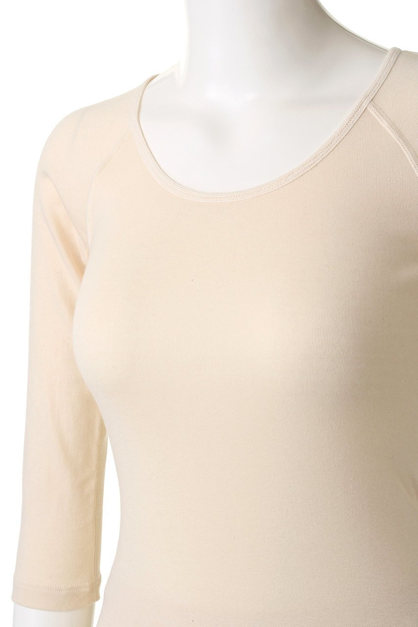 【プリスティン/PRISTINE】のプリント付セーターイン7分袖ラグラン 人気、トレンドファッション・服の通販 founy(ファニー) 　ファッション　Fashion　レディースファッション　WOMEN　トップス・カットソー　Tops/Tshirt　インナー　Inner　セーター　Sweater　パジャマ　Pajamas　プリント　Print　定番　Standard　A/W・秋冬　Aw・Autumn/Winter・Fw・Fall-Winter　other-5|ID: prp329100001980207 ipo3291000000031426755