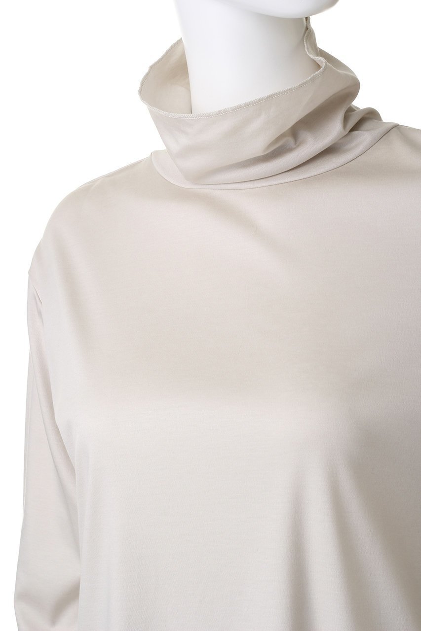 【エリオポール/heliopole】の【smooth skin series】 High Neck カットソー 人気、トレンドファッション・服の通販 founy(ファニー) 　ファッション　Fashion　レディースファッション　Fashion for Women　トップス・カットソー　Cut & Sew Tops　シャツ・ブラウス・オフィスカジュアル　Elegant Blouses & Button-Ups　ロングTシャツ・Tシャツ　Longline T-Shirts & Tees　カットソー・ベーシックTシャツ　Cut-and-Sewn Tops / Stretch Tees & Basics　カットソー　Cut and Sewn Top　スリーブ　Sleeve, Long Sleeve / Short Sleeve　トレンド　Trend, Trending Now　ベーシック　Basic, Essential　ロング　Long, Long-Length　定番　Standard, Basic Item　A/W・秋冬　Autumn/Winter　other-5|ID: prp329100001982565 ipo3291000000032892579