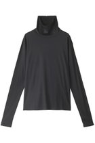 【エリオポール/heliopole】の【smooth skin series】 High Neck カットソー チャコールグレー|ID: prp329100001982565 ipo3291000000035061446