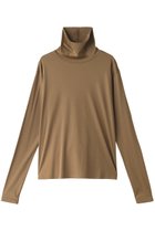 【エリオポール/heliopole】の【smooth skin series】 High Neck カットソー モカブラウン|ID: prp329100001982565 ipo3291000000035061447