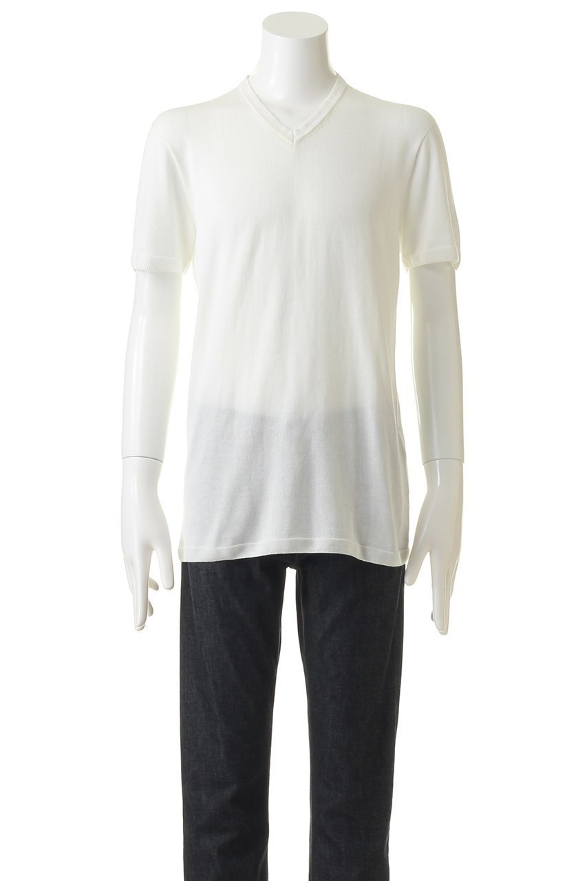 【プリスティン/PRISTINE / MEN】の【MEN】無縫製薄手半袖Vネックシャツ 人気、トレンドファッション・服の通販 founy(ファニー) 　ファッション　Fashion　メンズファッション　Fashion for Men　トップス・カットソー　Cut & Sew Tops　メンズシャツ　Shirts　ショート　Short, Short Length　シンプル　Simple, Minimal　スリーブ　Sleeve, Long Sleeve / Short Sleeve　半袖　Short Sleeve, Half Sleeve　other-2|ID: prp329100001995241 ipo3291000000032839382