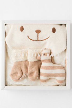 【プリスティン/PRISTINE / KIDS】の【KIDS】くまスタイのギフトボックス 人気、トレンドファッション・服の通販 founy(ファニー) ファッション Fashion キッズファッション Fashion for Kids おすすめ Recommended / Our Picks ギフト プレゼント Gift / Present コンパクト Compact, Small Size ボックス Boxy, Box Shape 人気 Popular, Best Seller |ID:prp329100002002722