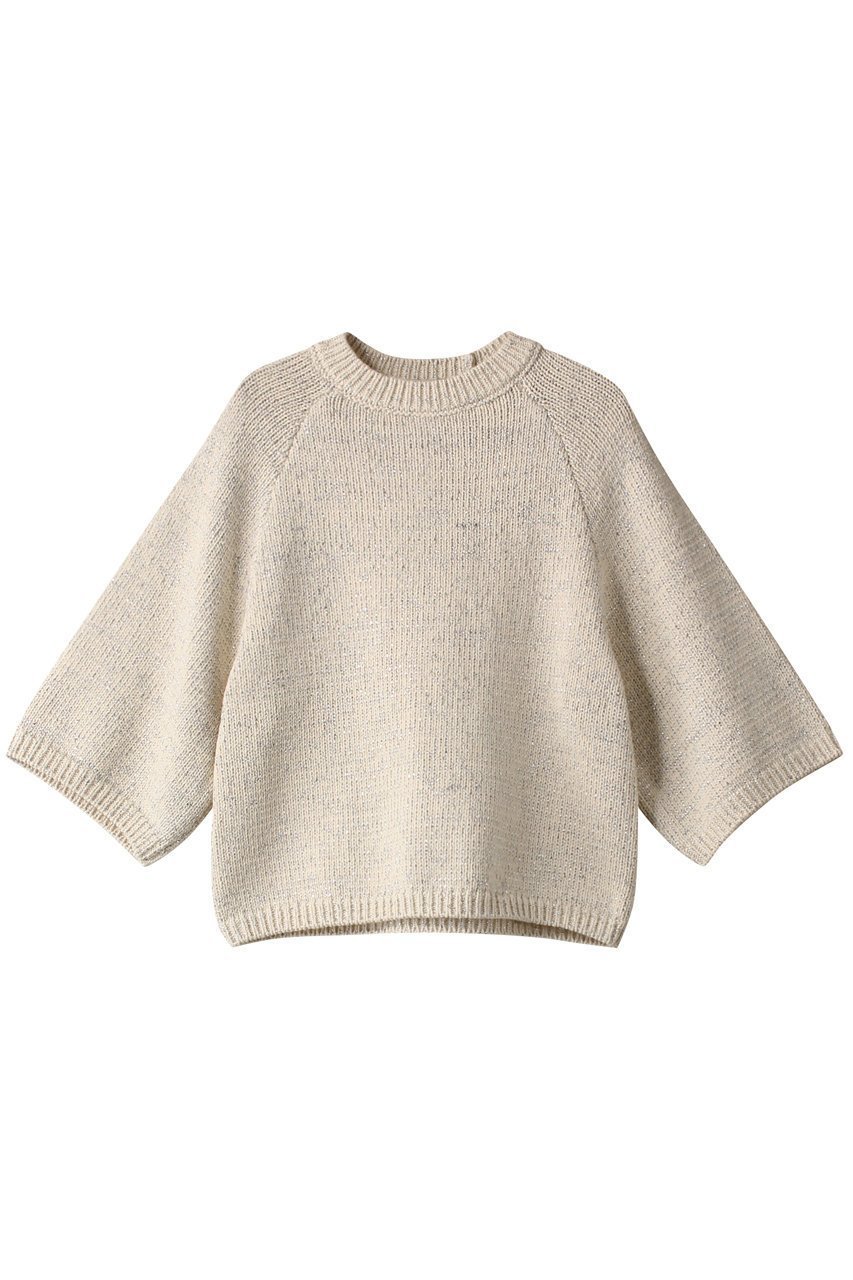 【デパリエ/DEPAREILLE】のラメニットプルオーバー インテリア・キッズ・メンズ・レディースファッション・服の通販 founy(ファニー) 　ファッション　Fashion　レディースファッション　Fashion for Women　トップス・カットソー　Cut & Sew Tops　ニット　Knit Tops & Sweaters　カジュアルプルオーバー・ニットトップス　Pullovers & Knit Tops / Casual Pullovers　エレガント 上品　Elegant　アイボリー|ID: prp329100002009435 ipo3291000000032951153
