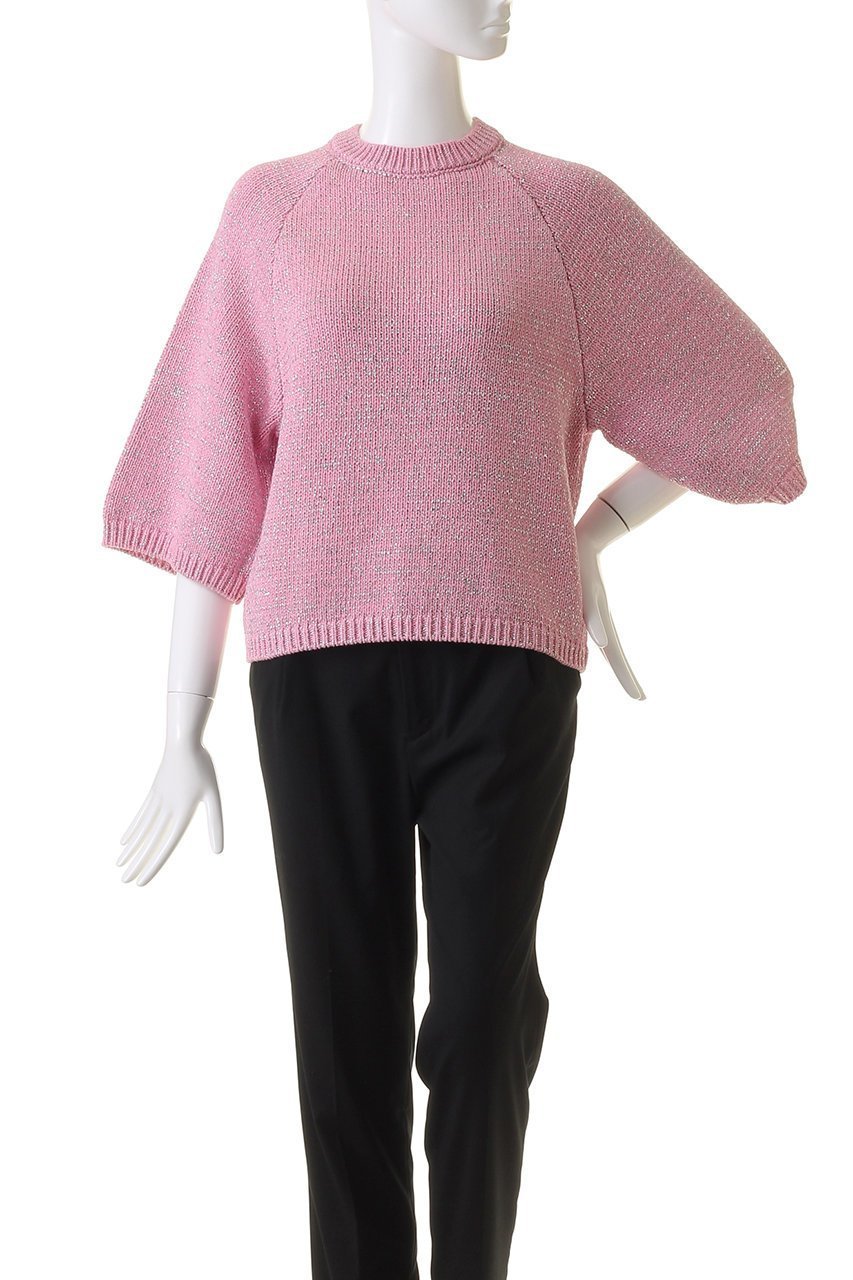 【デパリエ/DEPAREILLE】のラメニットプルオーバー 人気、トレンドファッション・服の通販 founy(ファニー) 　ファッション　Fashion　レディースファッション　Fashion for Women　トップス・カットソー　Cut & Sew Tops　ニット　Knit Tops & Sweaters　カジュアルプルオーバー・ニットトップス　Pullovers & Knit Tops / Casual Pullovers　エレガント 上品　Elegant　other-2|ID: prp329100002009435 ipo3291000000032951160