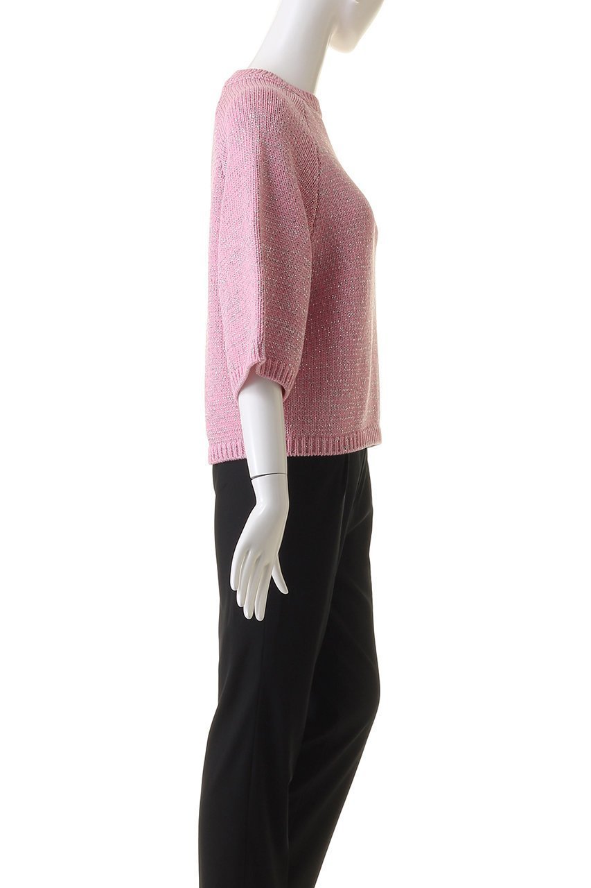 【デパリエ/DEPAREILLE】のラメニットプルオーバー 人気、トレンドファッション・服の通販 founy(ファニー) 　ファッション　Fashion　レディースファッション　Fashion for Women　トップス・カットソー　Cut & Sew Tops　ニット　Knit Tops & Sweaters　カジュアルプルオーバー・ニットトップス　Pullovers & Knit Tops / Casual Pullovers　エレガント 上品　Elegant　other-3|ID: prp329100002009435 ipo3291000000032951165