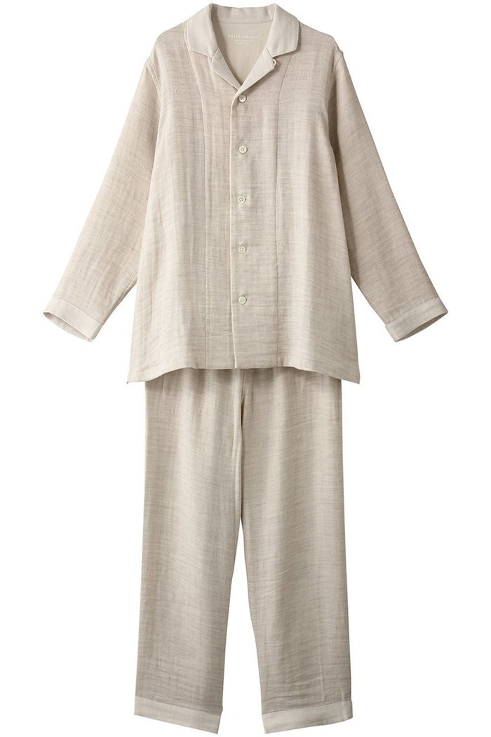 【プリスティン/PRISTINE】の前開きパジャマ インテリア・キッズ・メンズ・レディースファッション・服の通販 founy(ファニー) https://founy.com/ ファッション Fashion レディースファッション Fashion for Women パジャマ Pajamas, Sleepwear リラックス Relax, Relaxed Fit A/W・秋冬 Autumn/Winter |ID: prp329100002019760 ipo3291000000032834757