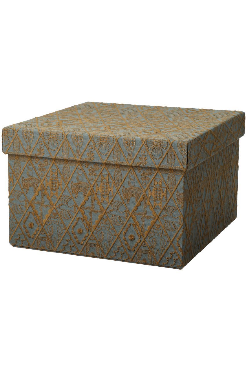 【ミナ ペルホネン/mina perhonen / GOODS】の【ELLE SHOP 限定】布ボックス-symphony-大 インテリア・キッズ・メンズ・レディースファッション・服の通販 founy(ファニー) おすすめ Recommended / Our Picks ボックス Boxy, Box Shape グリーン|ID: prp329100002019903 ipo3291000000033666819