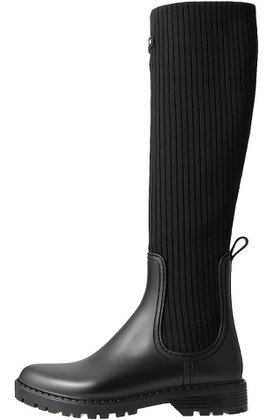 【エスメラルダ/Esmeralda】の【UNISA】リブニットロングレインブーツ 人気、トレンドファッション・服の通販 founy(ファニー) ファッション Fashion レディースファッション Fashion for Women シンプル Simple, Minimal フィット Fit, Slim Fit フォルム Silhouette, Form リブニット Rib Knit, Ribbed Knit ロング Long, Long-Length |ID:prp329100002023794