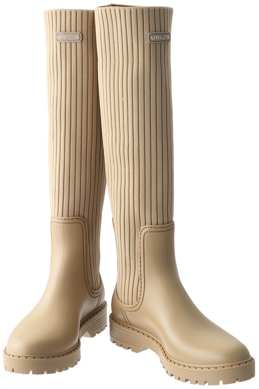 【エスメラルダ/Esmeralda】の【UNISA】リブニットロングレインブーツ 人気、トレンドファッション・服の通販 founy(ファニー) ファッション Fashion レディースファッション Fashion for Women シンプル Simple, Minimal フィット Fit, Slim Fit フォルム Silhouette, Form リブニット Rib Knit, Ribbed Knit ロング Long, Long-Length other-5|ID: prp329100002023794 ipo3291000000032774222