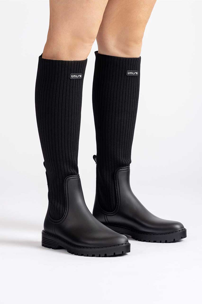 【エスメラルダ/Esmeralda】の【UNISA】リブニットロングレインブーツ 人気、トレンドファッション・服の通販 founy(ファニー) ファッション Fashion レディースファッション Fashion for Women シンプル Simple, Minimal フィット Fit, Slim Fit フォルム Silhouette, Form リブニット Rib Knit, Ribbed Knit ロング Long, Long-Length other-7|ID: prp329100002023794 ipo3291000000035221443