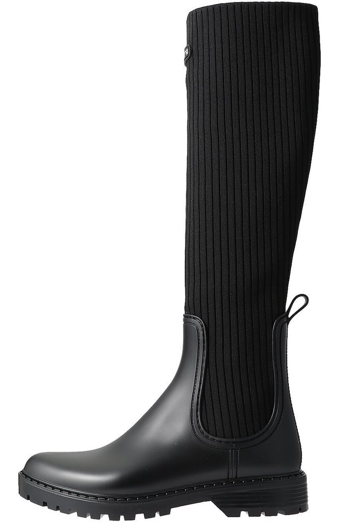 【エスメラルダ/Esmeralda】の【UNISA】リブニットロングレインブーツ インテリア・キッズ・メンズ・レディースファッション・服の通販 founy(ファニー) https://founy.com/ ファッション Fashion レディースファッション Fashion for Women シンプル Simple, Minimal フィット Fit, Slim Fit フォルム Silhouette, Form リブニット Rib Knit, Ribbed Knit ロング Long, Long-Length |ID: prp329100002023794 ipo3291000000036245449