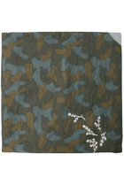 【ミナ ペルホネン/mina perhonen / GOODS】のravioli クッションカバー(約50×50㎝)-sleeping flower- カーキ|ID: prp329100002032996 ipo3291000000033666197