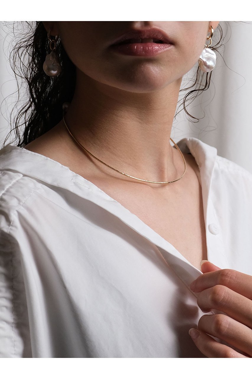 【ナチュラリジュエリ/NATURALI JEWELRY】のパールアシンメトリーチョーカー 人気、トレンドファッション・服の通販 founy(ファニー) 　ファッション　Fashion　レディースファッション　Fashion for Women　ジュエリー　Jewelry　ネックレス　Necklaces & Pendants　おすすめ　Recommended / Our Picks　シンプル　Simple, Minimal　チョーカー　Tulle, Mesh Fabric　ネックレス　Necklace, Pendant Necklace　パーティ　Party, Party Style　パール　Pearl, Pearl Accent　エレガント 上品　Elegant　other-2|ID: prp329100002033036 ipo3291000000035555791