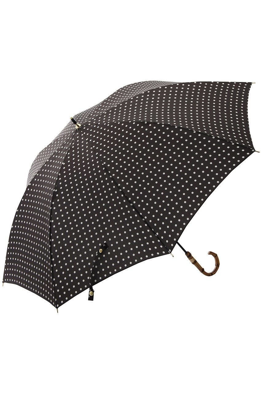 【マッキントッシュ/MACKINTOSH】のHERIOT 長傘 インテリア・キッズ・メンズ・レディースファッション・服の通販 founy(ファニー) 　ファッション　Fashion　レディースファッション　Fashion for Women　レイングッズ・傘・晴雨兼用傘　Umbrellas & Rain Gear　スリム　Slim, Slim Fit　ハンカチ　Handkerchief, Hanky　バンブー　Bamboo, Bamboo Material　傘　Umbrella, Parasol　時計　Watch, Wristwatch　ブラック×オフホワイトドット|ID: prp329100002043752 ipo3291000000032864317