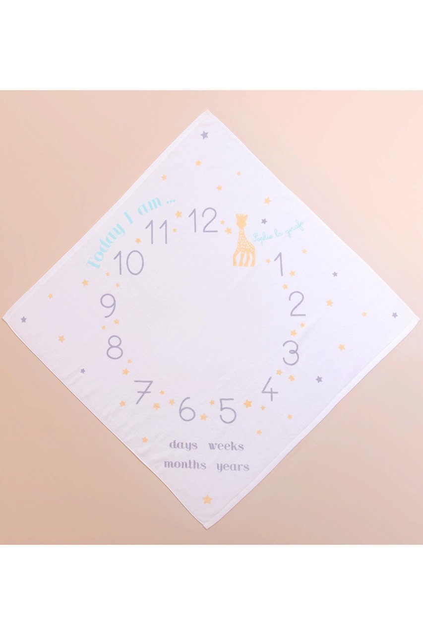 【キリンのソフィー/Sophie la girafe / KIDS】の【BABY】マイルストーン・バスタオル 月齢タオル 人気、トレンドファッション・服の通販 founy(ファニー) 　ギフト プレゼント　Gift / Present　タオル　Towel, Bath Towel　プリント　Print, Printed Pattern　ボックス　Boxy, Box Shape　リボン　Ribbon, Bow　 other-1|ID: prp329100002052133 ipo3291000000036236424