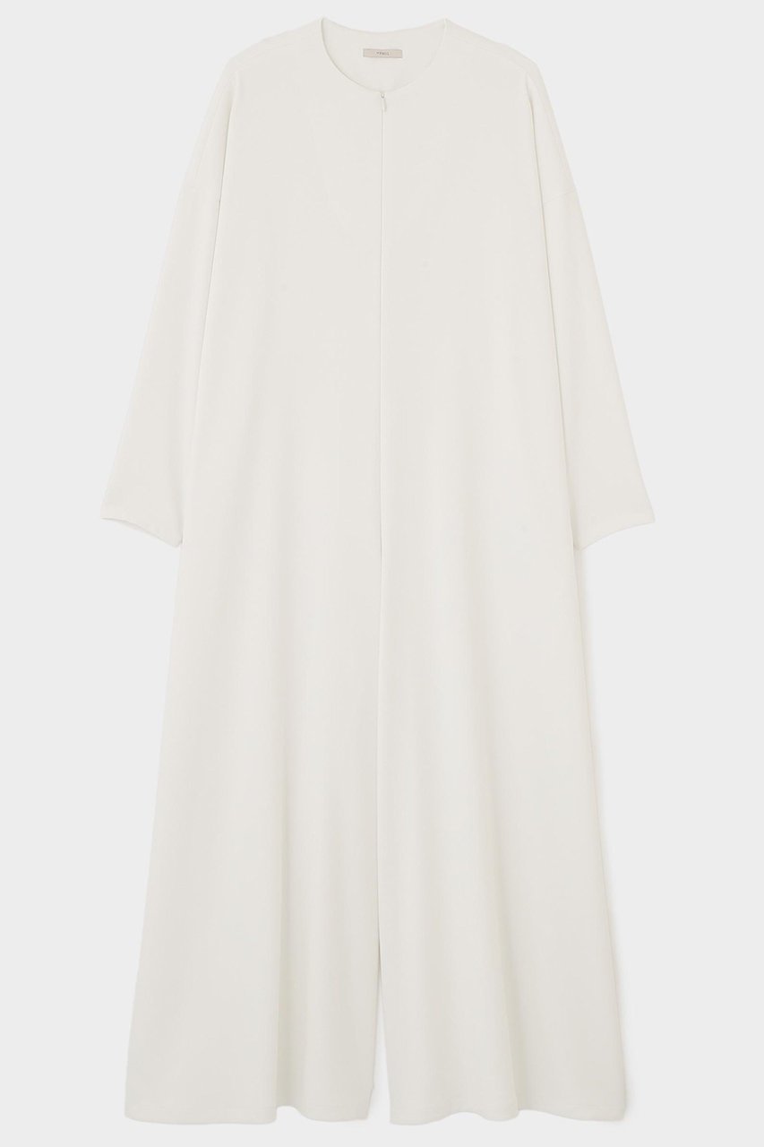 【ル フィル/LE PHIL】の2WAYツイルコンビネゾン インテリア・キッズ・メンズ・レディースファッション・服の通販 founy(ファニー) 　ファッション　Fashion　レディースファッション　Fashion for Women　ワンピース　Dresses　チュニック　Tunic Tops & Dresses　パンツ　Pants & Trousers　ストレッチ　Stretch, Stretchy Fabric　チュニック　Tunic, Long Top　ドレープ　Drape, Draping Fabric　リラックス　Relax, Relaxed Fit　ロング　Long, Long-Length　エレガント 上品　Elegant　ホワイト|ID: prp329100002054026 ipo3291000000035717713