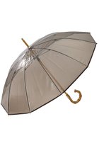 【エリオポール/heliopole】の【Traditional Weatherwear】BAMBO CLEAR UMB 傘 ブラウン|ID: prp329100002069768 ipo3291000000032869449