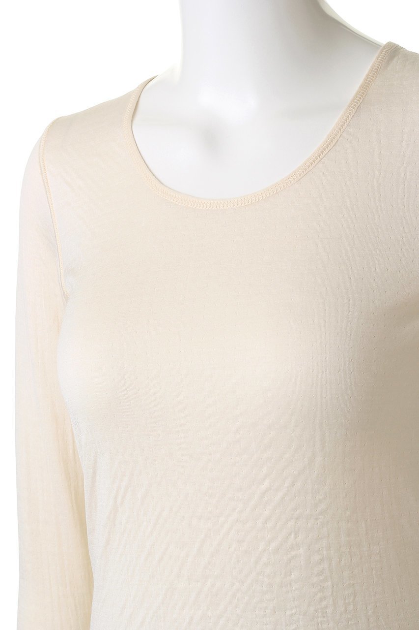 【プリスティン/PRISTINE】のリバーシブルUネック 人気、トレンドファッション・服の通販 founy(ファニー) 　ファッション　Fashion　レディースファッション　Fashion for Women　なめらか　Smooth, Silky Texture　インナー　Innerwear　シルク　Silk, 100% Silk　パジャマ　Pajamas, Sleepwear　フィット　Fit, Slim Fit　リバーシブル　Reversible, Two-Sided　other-7|ID: prp329100002074336 ipo3291000000032834450