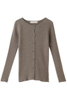 【プリスティン/PRISTINE】のヤク混リブカーデ 人気、トレンドファッション・服の通販 founy(ファニー) ファッション Fashion レディースファッション Fashion for Women トップス・カットソー Cut & Sew Tops ニット Knit Tops & Sweaters カーディガン・羽織り Layered Style Cardigans なめらか Smooth, Silky Texture カーディガン Cardigan, Knitwear シンプル Simple, Minimal A/W・秋冬 Autumn/Winter |ID:prp329100002074345