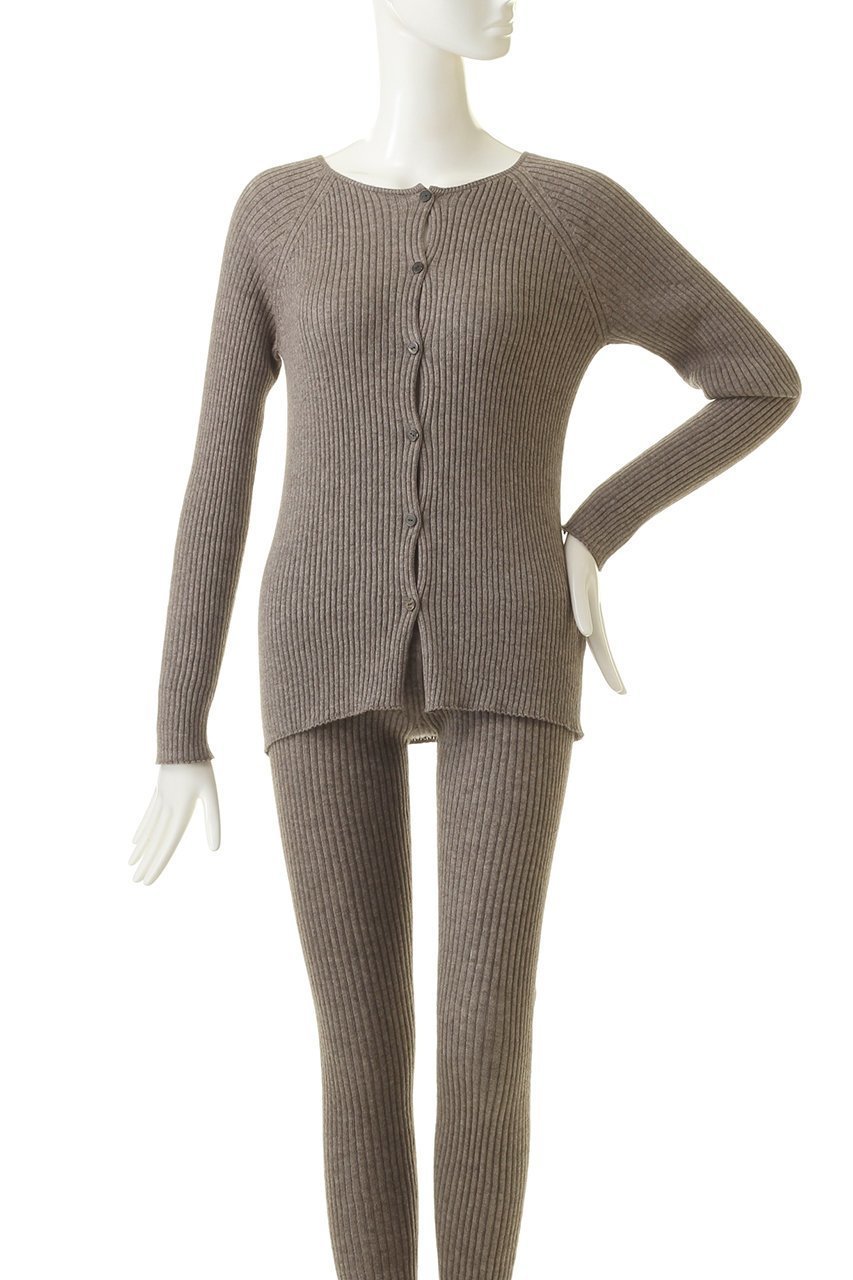 【プリスティン/PRISTINE】のヤク混リブカーデ 人気、トレンドファッション・服の通販 founy(ファニー) 　ファッション　Fashion　レディースファッション　Fashion for Women　トップス・カットソー　Cut & Sew Tops　ニット　Knit Tops & Sweaters　カーディガン・羽織り　Layered Style Cardigans　なめらか　Smooth, Silky Texture　カーディガン　Cardigan, Knitwear　シンプル　Simple, Minimal　A/W・秋冬　Autumn/Winter　other-2|ID: prp329100002074345 ipo3291000000032963367