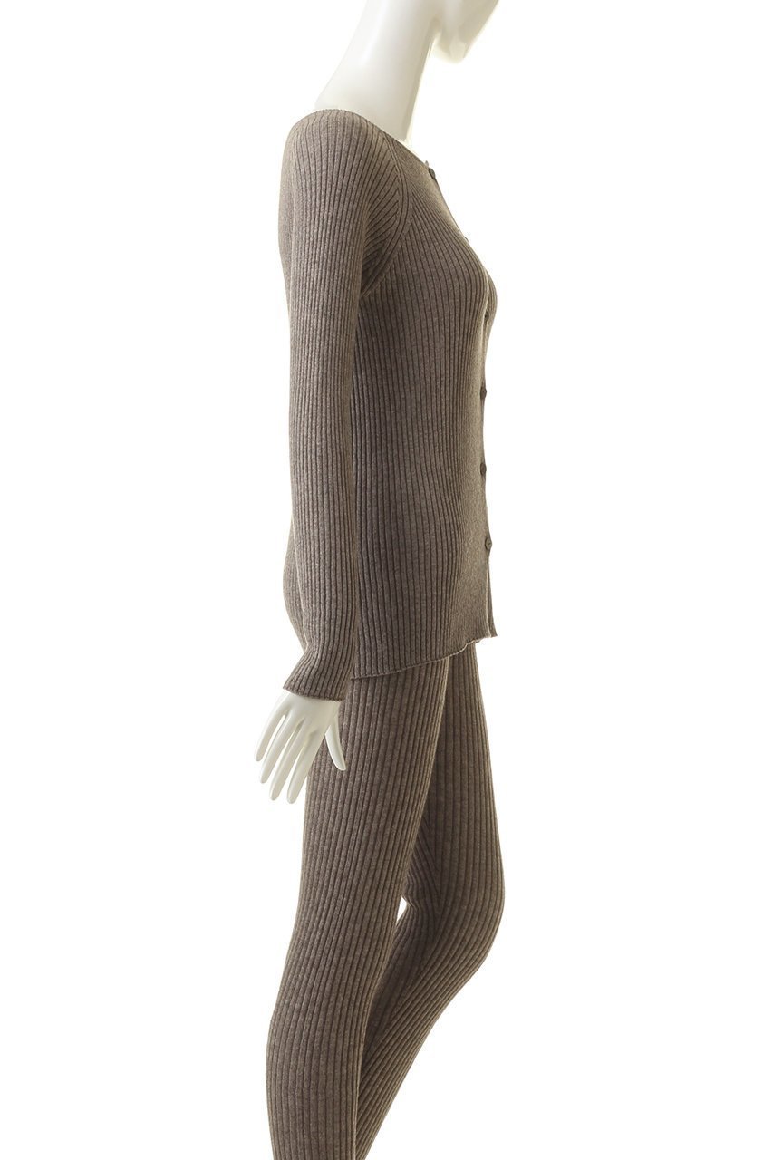 【プリスティン/PRISTINE】のヤク混リブカーデ 人気、トレンドファッション・服の通販 founy(ファニー) 　ファッション　Fashion　レディースファッション　Fashion for Women　トップス・カットソー　Cut & Sew Tops　ニット　Knit Tops & Sweaters　カーディガン・羽織り　Layered Style Cardigans　なめらか　Smooth, Silky Texture　カーディガン　Cardigan, Knitwear　シンプル　Simple, Minimal　A/W・秋冬　Autumn/Winter　other-3|ID: prp329100002074345 ipo3291000000032963371