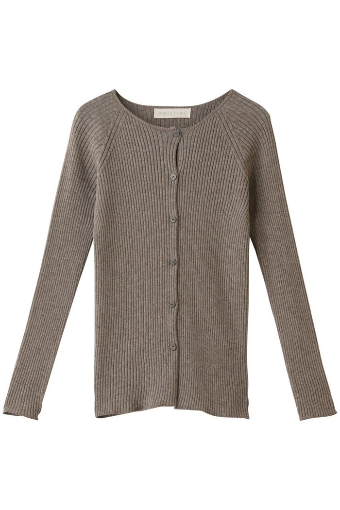 【プリスティン/PRISTINE】のヤク混リブカーデ インテリア・キッズ・メンズ・レディースファッション・服の通販 founy(ファニー) https://founy.com/ ファッション Fashion レディースファッション Fashion for Women トップス・カットソー Cut & Sew Tops ニット Knit Tops & Sweaters カーディガン・羽織り Layered Style Cardigans なめらか Smooth, Silky Texture カーディガン Cardigan, Knitwear シンプル Simple, Minimal A/W・秋冬 Autumn/Winter |ID: prp329100002074345 ipo3291000000036906717
