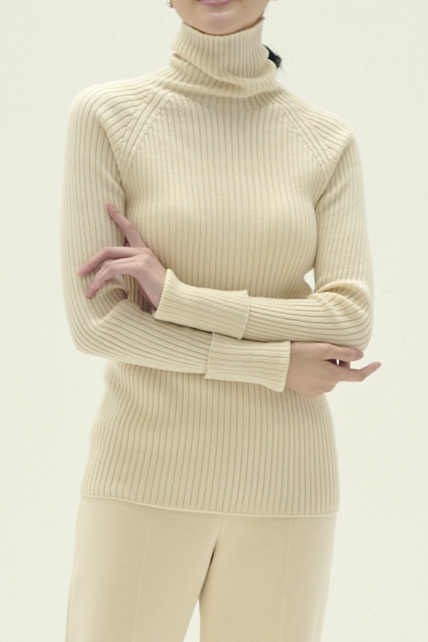【プリスティン/PRISTINE】のコットンカシミヤリブタートル 人気、トレンドファッション・服の通販 founy(ファニー) 　ファッション　Fashion　レディースファッション　Fashion for Women　トップス・カットソー　Cut & Sew Tops　ニット　Knit Tops & Sweaters　カジュアルプルオーバー・ニットトップス　Pullovers & Knit Tops / Casual Pullovers　なめらか　Smooth, Silky Texture　シンプル　Simple, Minimal　タートルネック　Turtleneck, High Neck　other-7|ID: prp329100002074348 ipo3291000000036579296