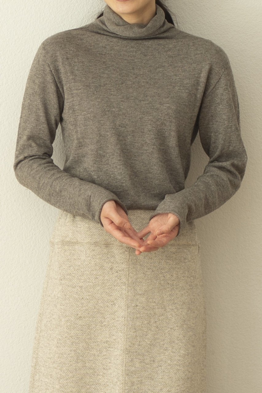 【プリスティン/PRISTINE】の無縫製ヤクタートル 人気、トレンドファッション・服の通販 founy(ファニー) 　ファッション　Fashion　レディースファッション　Fashion for Women　トップス・カットソー　Cut & Sew Tops　ニット　Knit Tops & Sweaters　カジュアルプルオーバー・ニットトップス　Pullovers & Knit Tops / Casual Pullovers　インナー　Innerwear　シンプル　Simple, Minimal　タートル　Turtleneck, Turtle Collar　タートルネック　Turtleneck, High Neck　other-6|ID: prp329100002074349 ipo3291000000035963125