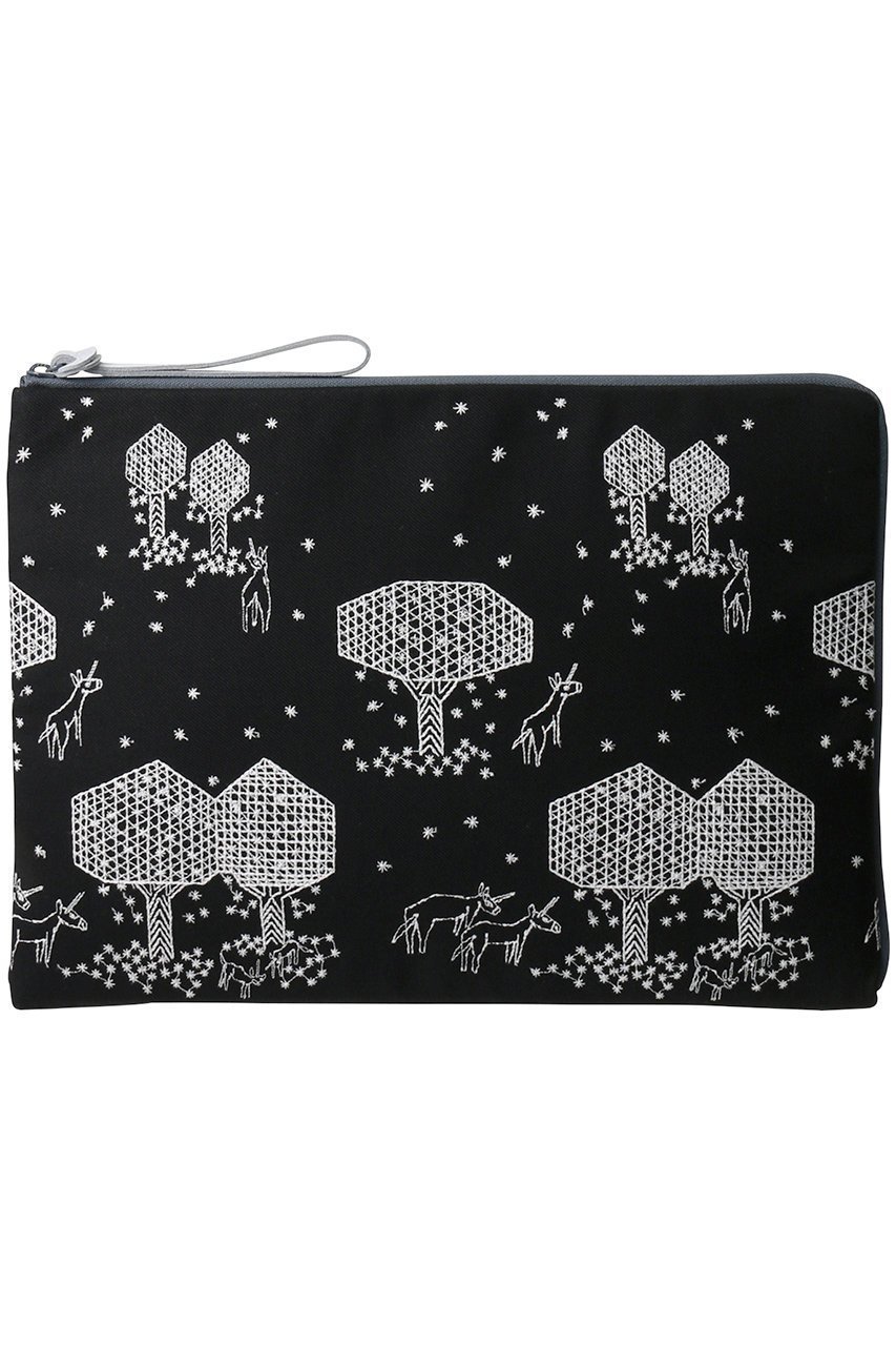 【ミナ ペルホネン/mina perhonen】のpc pal ケース(約39.5×28.5㎝)-mori no hoshi- インテリア・キッズ・メンズ・レディースファッション・服の通販 founy(ファニー) 　ファッション　Fashion　レディースファッション　Fashion for Women　バッグ　Bags　ユニセックス　Unisex, Genderless　クラッチ　Clutch, Clutch Bag　シンプル　Simple, Minimal　ビジネス 仕事 通勤　Business / Work / Commuting　ダークネイビー|ID: prp329100002076166 ipo3291000000036081345