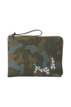 【ミナ ペルホネン/mina perhonen / MEN】のtablet pal ケース(約28×20.5㎝)-sleeping flower- カーキ|ID: prp329100002076167 ipo3291000000032780310